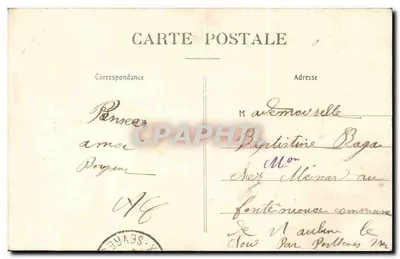 Casamento Camponês - A Declaração — C. Lettin, 1910 — Verso