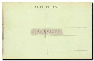 Moulins - A Malcoiffée — Antigo castelo dos Duques de Bourbon, editor Ideal, n° 1714 — Verso