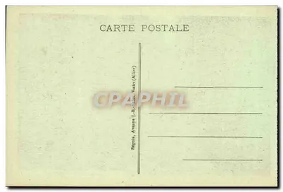 Vichy — Sala de Jogo do Cassino — Idsal, n° 331 — Verso