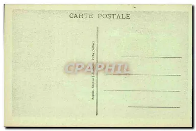 Vichy — Źródło Chomel — wydawca J.-B. Béguin, nr 371 — Rewers