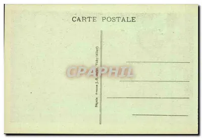 Vichy — Źródło Szpitalne — wydawca J. B. Béguin, nr 380 — Rewers