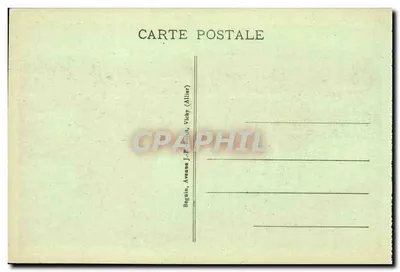 Vichy — Most nad rzeką Allier i Bellerive — Ideal, nr 418 — Rewers