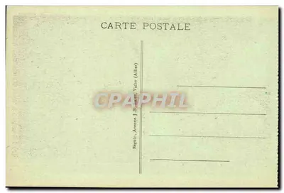 Vichy - O Estabelecimento Termal — Concurso Hipico Vichy — editor Ideal, n° 442 — Verso