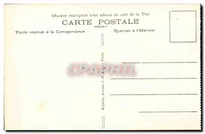 Royat-les-Bains — A Igreja e a Fonte — J. Béguin — Verso