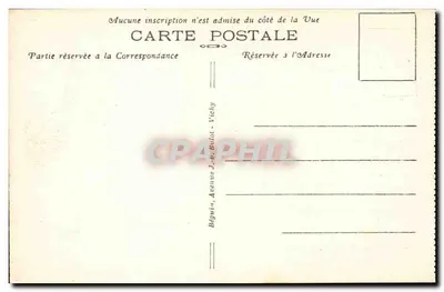 Clermont-Ferrand — Rue des Gras i Katedra — Wydawca Béguin, Vichy, nr 4013 — Rewers