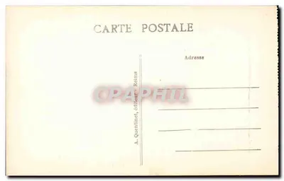 Reims — A Catedral em 1914 — A. Quentinet, editor Reims — Verso
