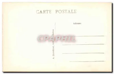 Reims — A Porta Mars — A. Quentinet, editor Reims, n°24 — Verso