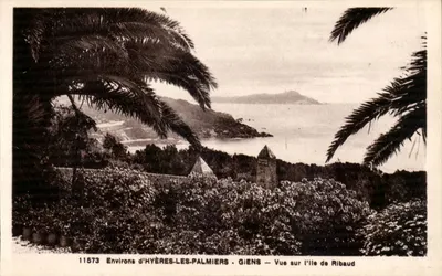 Ambientes de Hyères-les-Palmiers - Giens - Vista da ilha de Ribaud