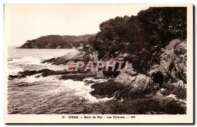 Giens — Bord de Mar — As Falésias — ND
