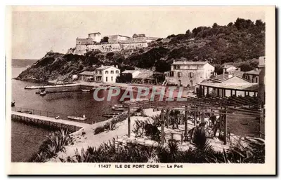 Ilha de Port Cros — O Porto — Éditions Melles, Nice