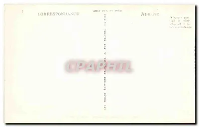 Hyères — O Casino — Fomberteaux e Bellaguet, Arq. — LL. n° 158 — Verso