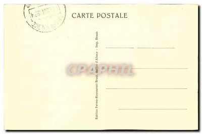 Ballon d'Alsace — Cascata del Salto della Trota — Edizione Ferme-Restaurant Brust — Verso