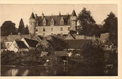 Castelo de Montresor — Castelos da Loire — Edição de Arte YVON, Paris