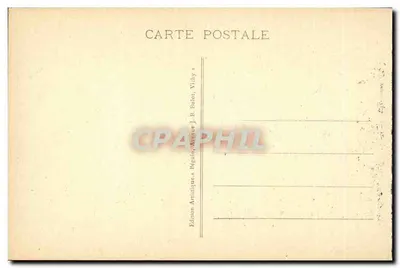 A Auvergne Pittoresque - O Viaduto dos FADES (Altura 133 m., comprimento 500 m.) - Edição J. R. Béguin, Viély — Verso