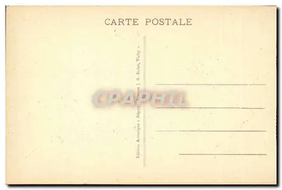 A Auvergne Pittoresca — O Viaduto dos FADES — A Entrada e o Ponte Rolante — Edição Artística, Vichy — Verso