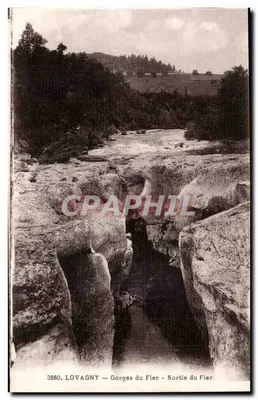 Lovagny — Gorges do Fier — Saída do Fier — ABEM, Edição « Les Jolis Coins de Savoie »