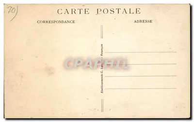 Grande-Résie (Haute-Saône) — Igreja, vista interior — C-L-B, n° 8156 — Verso