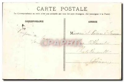 Beaumont-sur-Oise — O Ponte de Mours — Linha de Paris a Beauvais — Verso