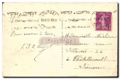 Bétharram - Capela do Bem-aventurado e o Gave — Verso