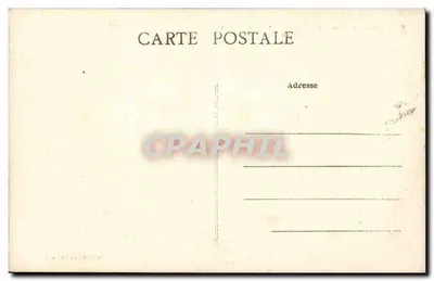 Castelo de Beismerland, perto de Saint-Savin (Vienne) — Vista do Jardim — editor desconhecido — Verso