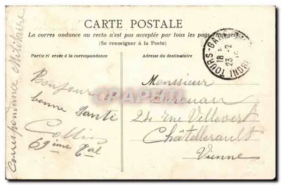 Zamek w Josselin — Ogólny widok — Zbiór Guétranne, fot. Pontivy — Rewers