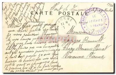 Der Dôme der Invaliden — Paris — unbekannter Verlag, Nr. 261 — Rückseite