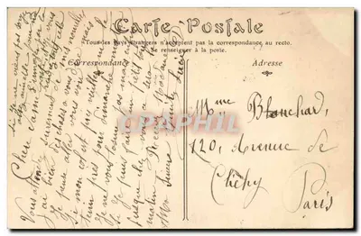 Paryż — Most Alexandre-III — ND Piot, n°218 — Rewers