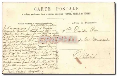 Pavillon de Flore — Paryż — H.L. n° 300 — Rewers
