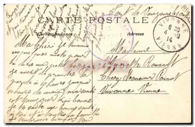 Paris (1º arrondissement) — A Bourse du Travail, Rue du Château d'Eau — Sede dos Sindicatos Profissionais — Verso