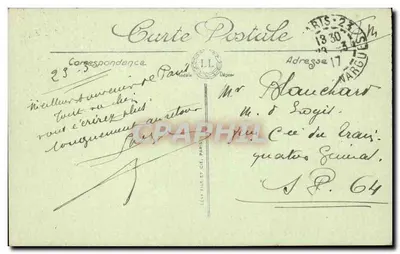 PARIS — Kolumnada Louwru — LL. n° 505 — Rewers