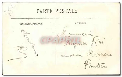 Paryż — Hotel de Ville i Most Arcole — Wydawca nie widoczny — Rewers
