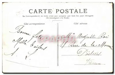 PARYŻ — Hotel-de-Ville — wydawca Jourdan, nr serii 175 — Rewers