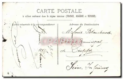 Paris — Estátua da Vitória e Teatro Sarah-Bernhardt, Praça do Châtelet — Verso