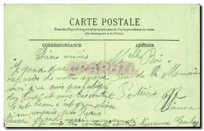PARIS — La Renaissance et le Boulevard Saint-Martin — LL. — Verso