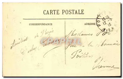 Paryż (VIIIe) — La Madeleine — LL. — Wydawca LL, nr 59 — Rewers