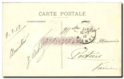 Paryż — Seina i Wieża Eiffla — seria 130 — Rewers