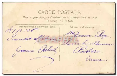 Paryż — Arc de Triomphe du Carrousel — wydawca Posters — Rewers