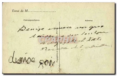 PARIS – Arc de Triomphe i Grobowiec Nieznanej Osoby – Papeghin i Cormann Wyd. nr 444 — Rewers