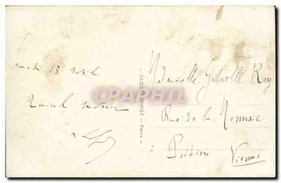 Paryż - Widok ku stacji Lornet — Stara pocztówka n°87, wydawca CPAPHOT — Rewers