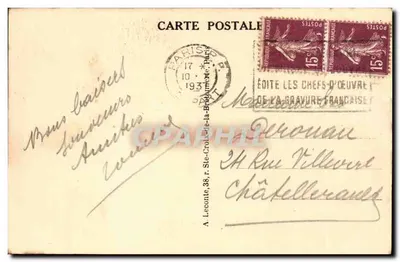 Paryż — Place Clichy — Clichy Square — Wydawca T. H. (T. H.) — Rewers