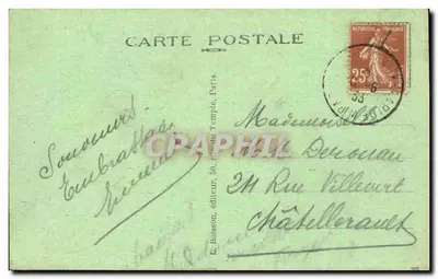 Paris — A Nova Estação de Leste — J. H. — n°83 — Verso