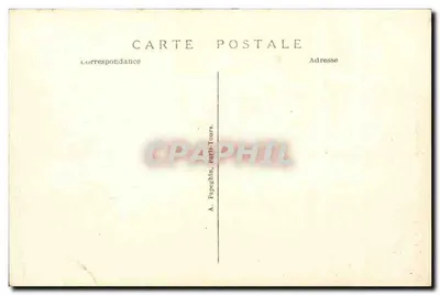 Paryż — Rue de Rivoli w kierunku Louvru — A.P. 102 — Rewers