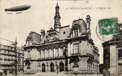 Neuilly-sur-Seine — O Hotel de Ville — L. Thaille, editor n°36