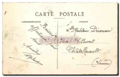Neuilly-sur-Seine — O Hotel de Ville — L. Thaille, editor n°36 — Verso