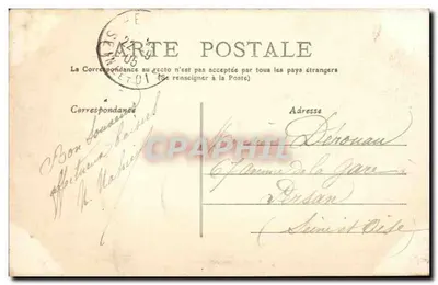 Okręgi ROYAN — Conche du PLATIN i Molo Terre-Nègre — Wydawnictwo MORVELLES GALERIES, nr 117 — Rewers
