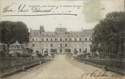Nointel perto de Presles — O Castelo (fachada) — Editor: V. Saint Edonard