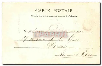 Vichy — Kościół św. Blasza — Wydawnictwo Giletta, Nice, nr 8403 — Rewers