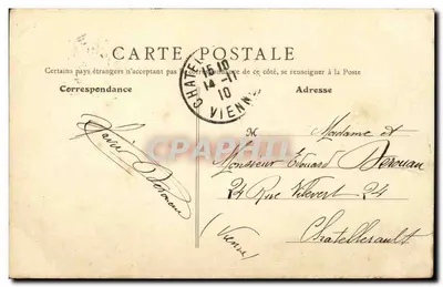 Z Champigny do La Varenne-Saint-Hilaire — La Marne i coteaux — E. Lacroix, fot. 1901, Le Coteau — Rewers