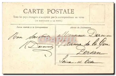 Belweder Buttes-Chaumont — Paryż — Kolekcja Petit Journal — Rewers