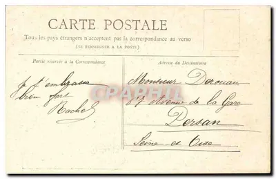 Paryż — Panthéon — Kolekcja Petit Journal — Rewers